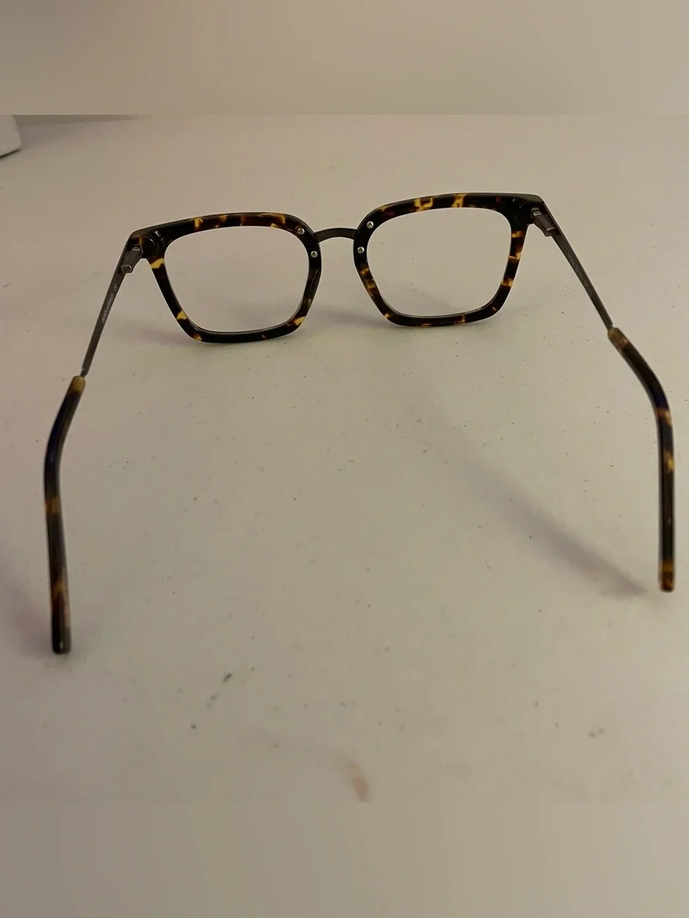 Eyebuydirect Poise Glasses Frame Only Square Tortoise Acetate & Metal Full-rim